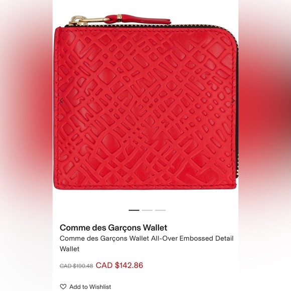 Comme des Garçons Wallet - Picture 7 of 13